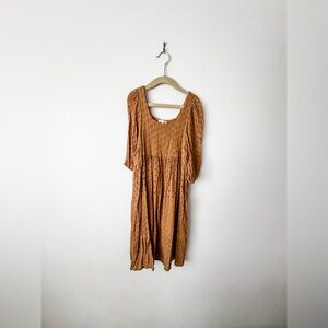 Rylee and cru Greta dress in goldenrod, size 10